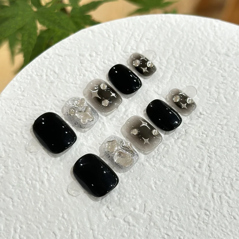 Glamouröse Press-On Nagelset