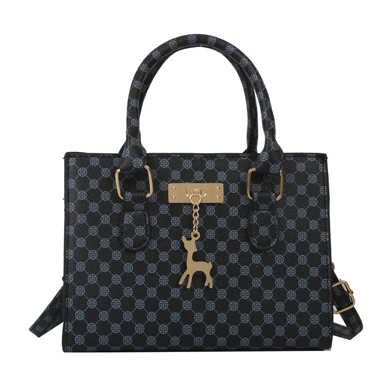 Elegante gemusterte Handtasche
