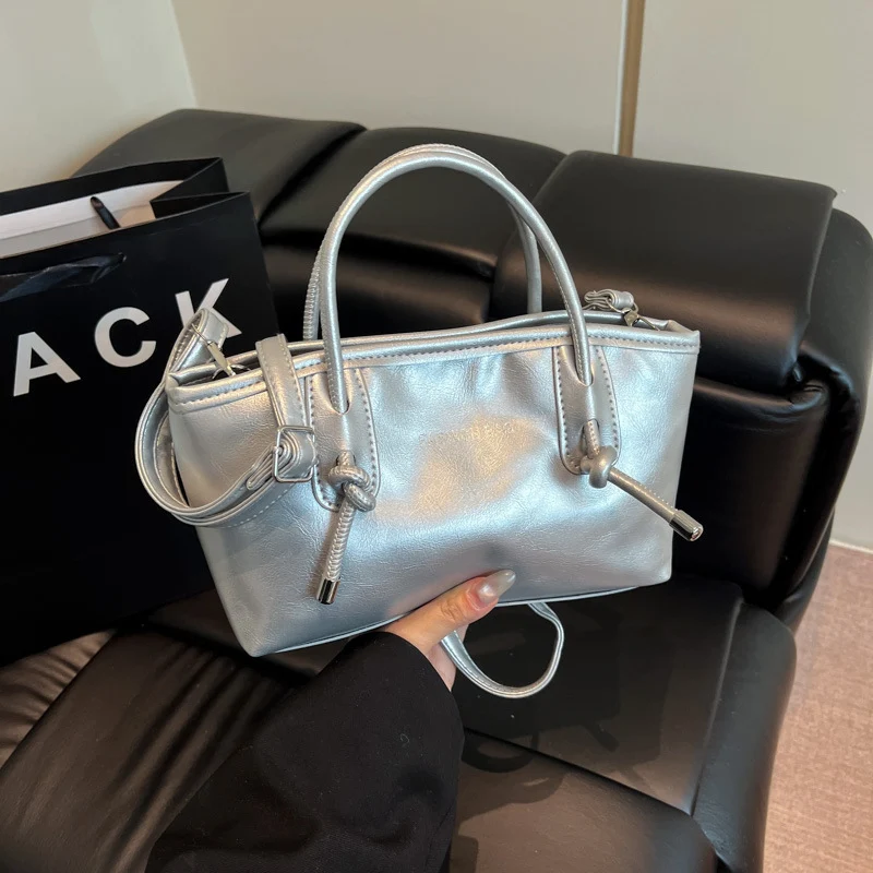 Mini Strukturierte Handtasche