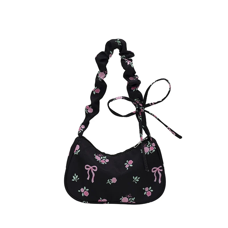 Florale bestickte Handtasche
