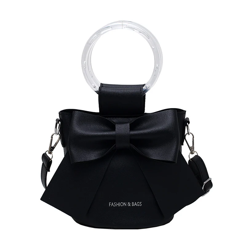 Elegante Handtasche mit Schleifendetail