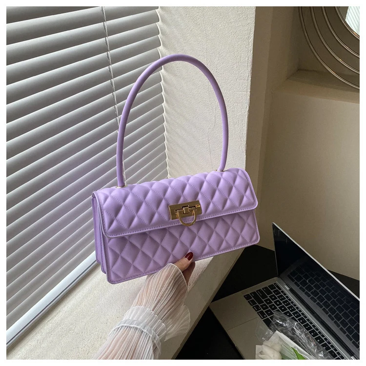 Elegante gestepptes Handtasche