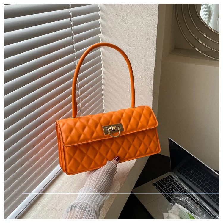 Elegante gestepptes Handtasche