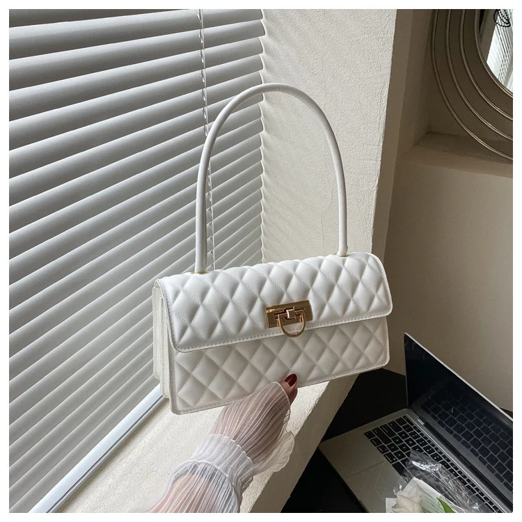 Elegante gestepptes Handtasche