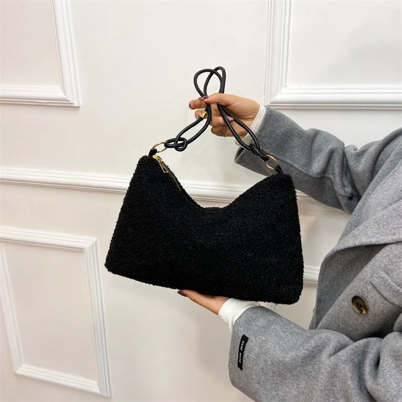 Gemütliche Texturierte Handtasche