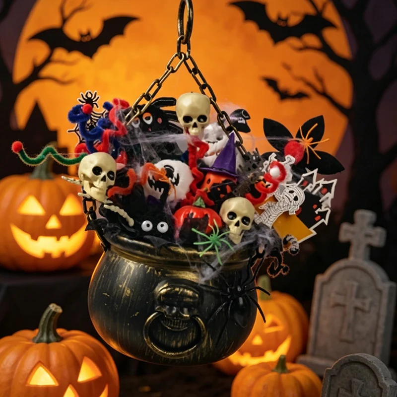 Halloween-Themen dekorative Kessel Tischmitte Brehn