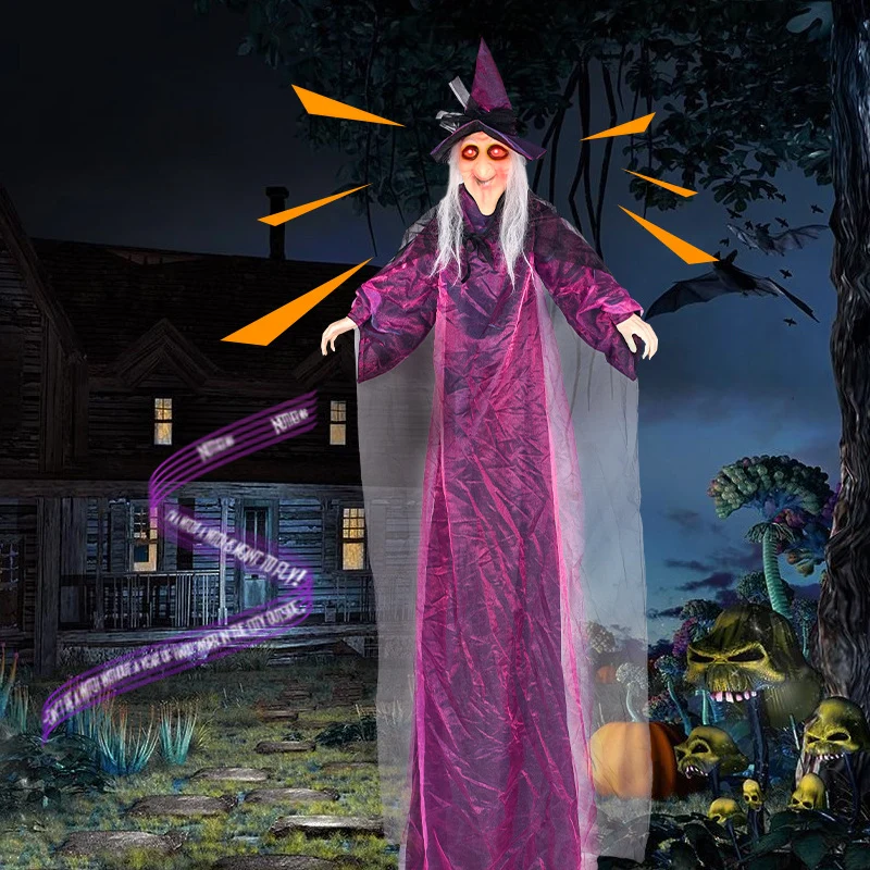 Spooky Animierte Hexen Dekoration Brehn