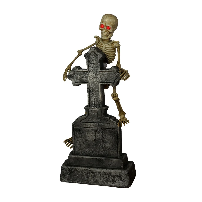Spooky Animierte Skelettdekoration Brehn