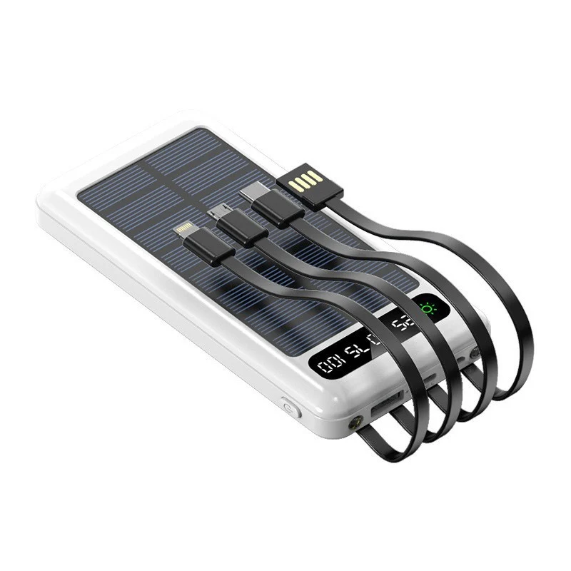 Solar Powerbank mit multifunktionalen Ladeoptionen Skanto