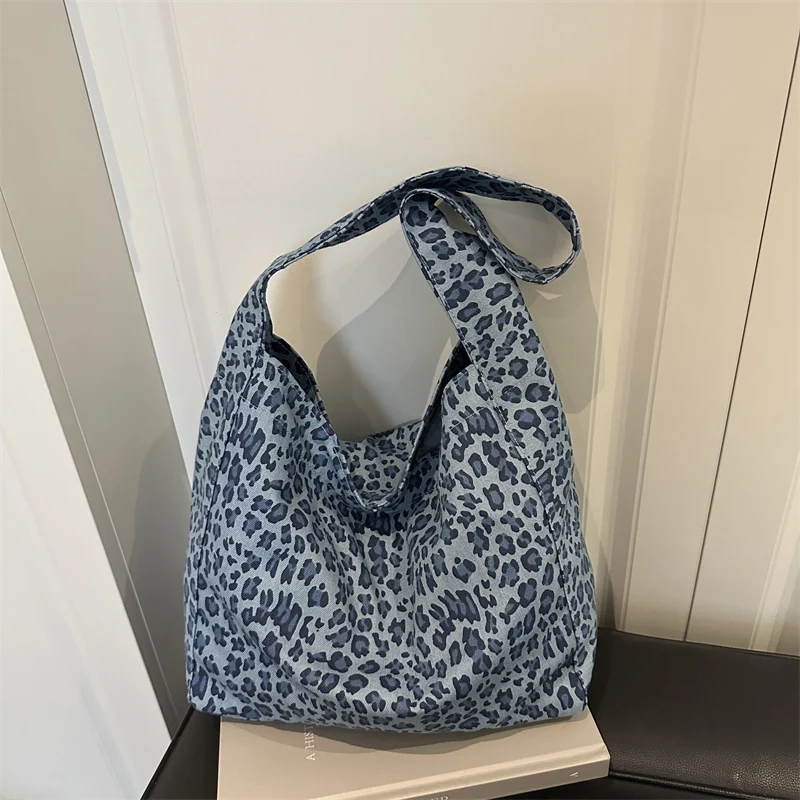 Leopardenmuster Schultertasche