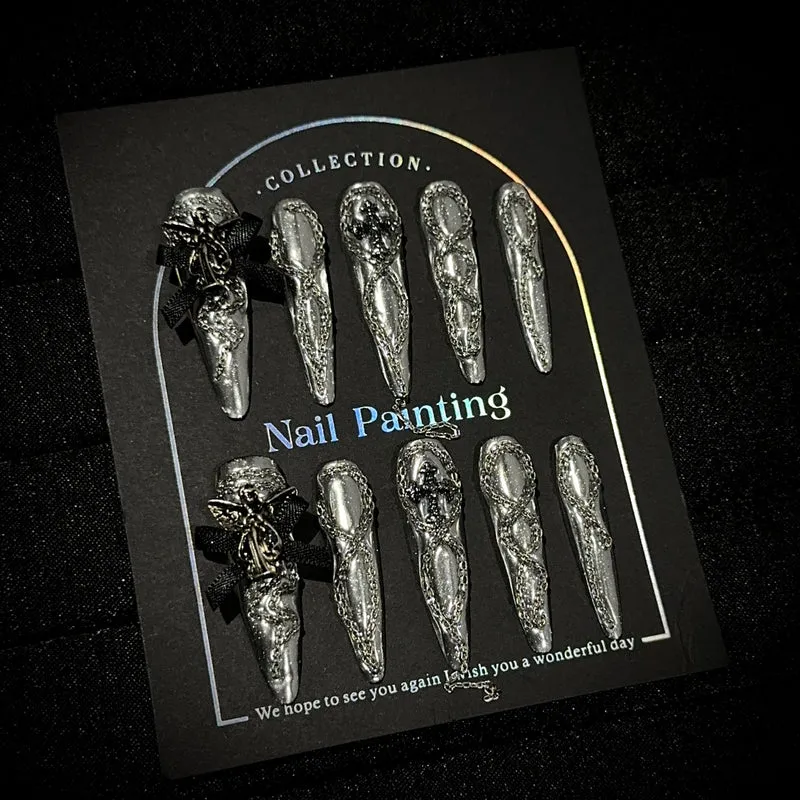 Dekorative Nagelkunst