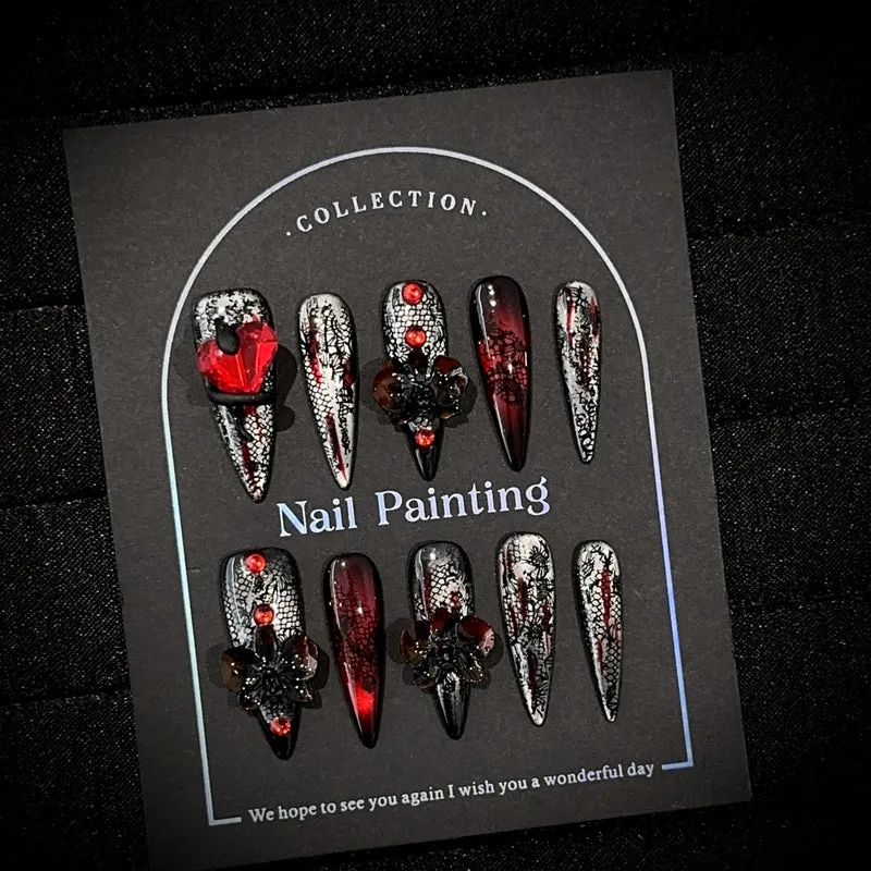 Dekorative Nagelkunst