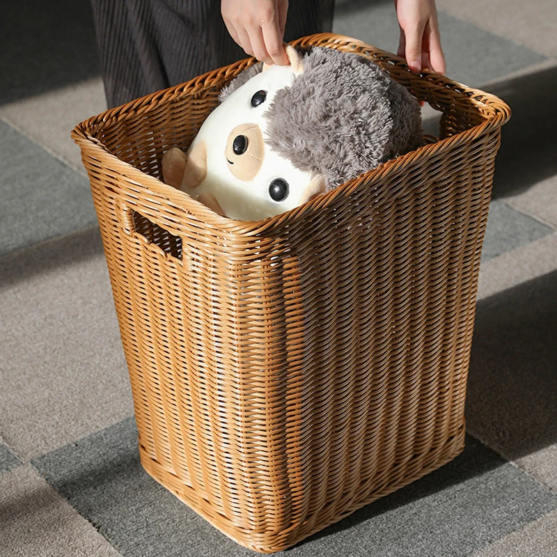 Premium handgeflochtener Rattan-Aufbewahrungskorb Skanto