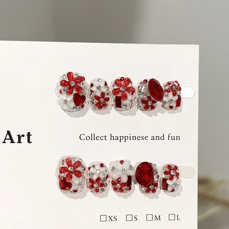 Dekorative blumenmotiv Haarspangen
