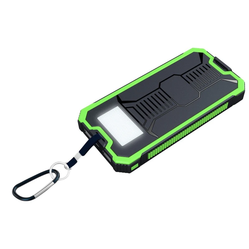 Robuste Powerbank mit integrierter LED-Taschenlampe Skanto