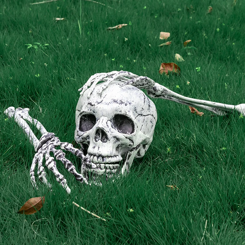 Halloween-Themen Gruselige Skelett-Hand Requisiten Brehn