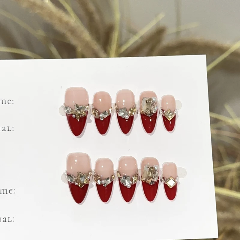 Designer Stiletto Press-On Nagel Set