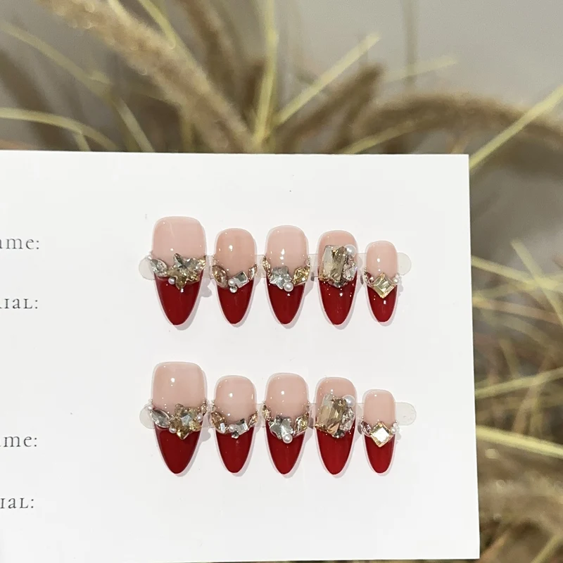 Designer Stiletto Press-On Nagel Set