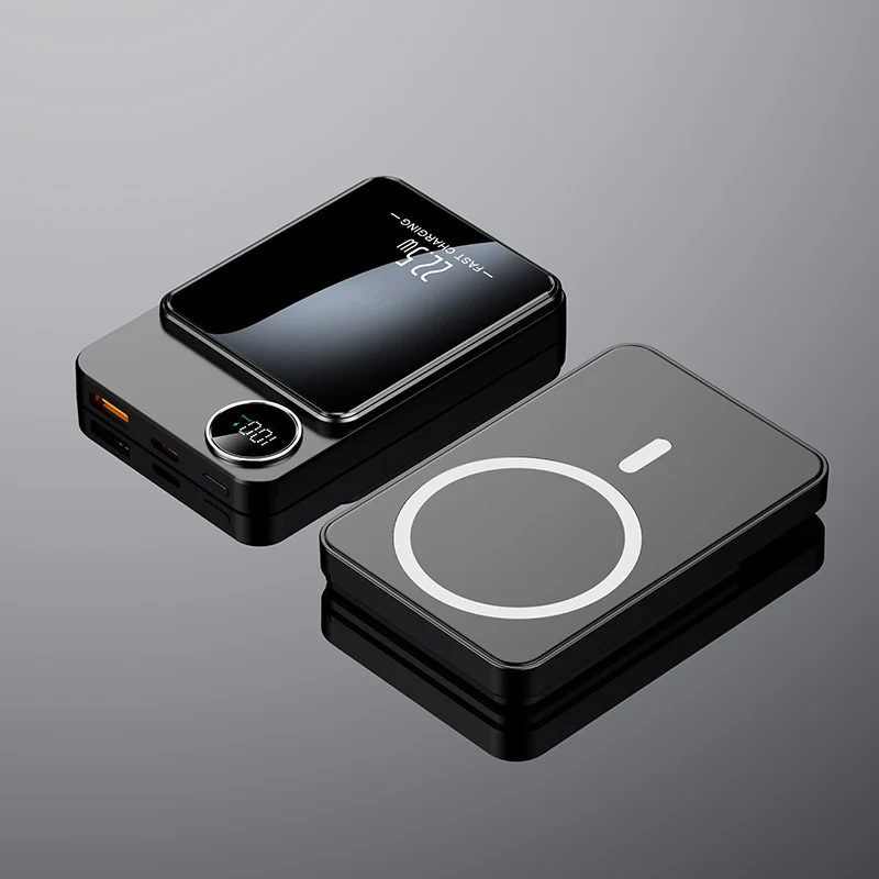 Skanto Magnethalter Powerbank mit Digitalanzeige Skanto