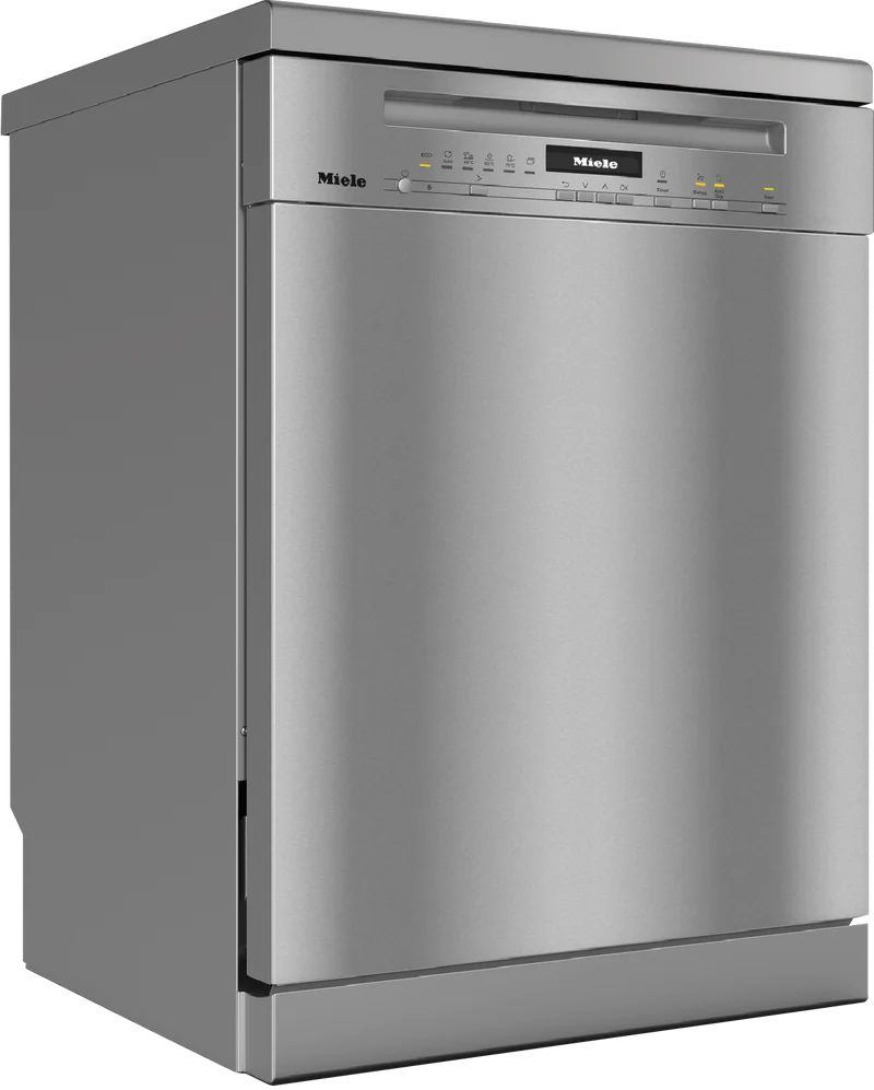 Miele 60cm Freestanding Dishwasher with AutoOpen Drying and Automatic Dispensing PowerDisk CleanSteel