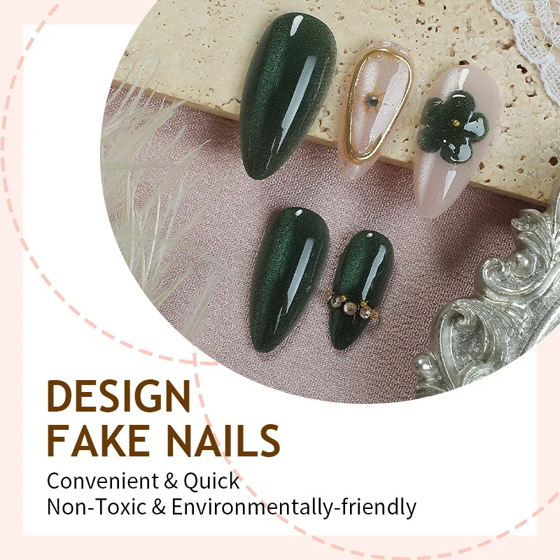 Elegantes Press-On Nail Set von