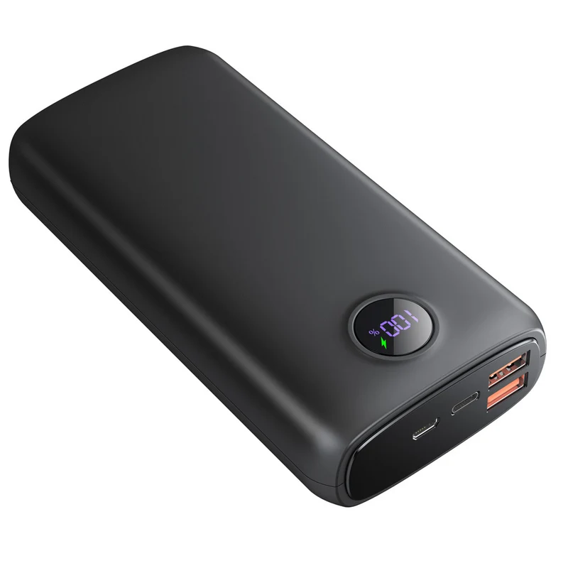 Hochleistungs-Powerbank mit LED-Anzeige und Schnellladung Skanto