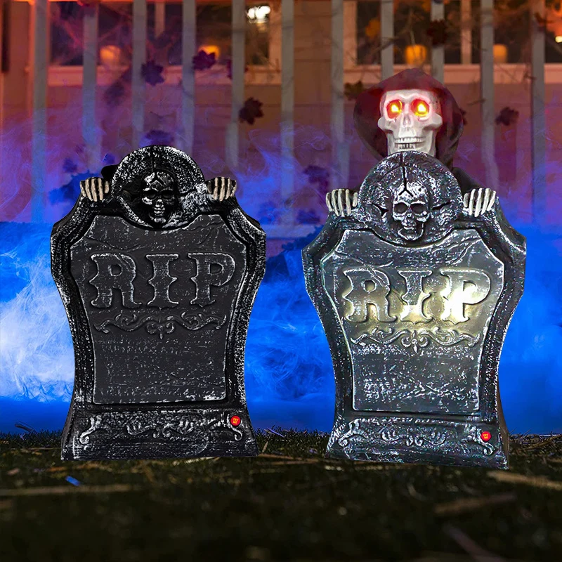 Halloween Animierte Grabstein Dekoration Brehn