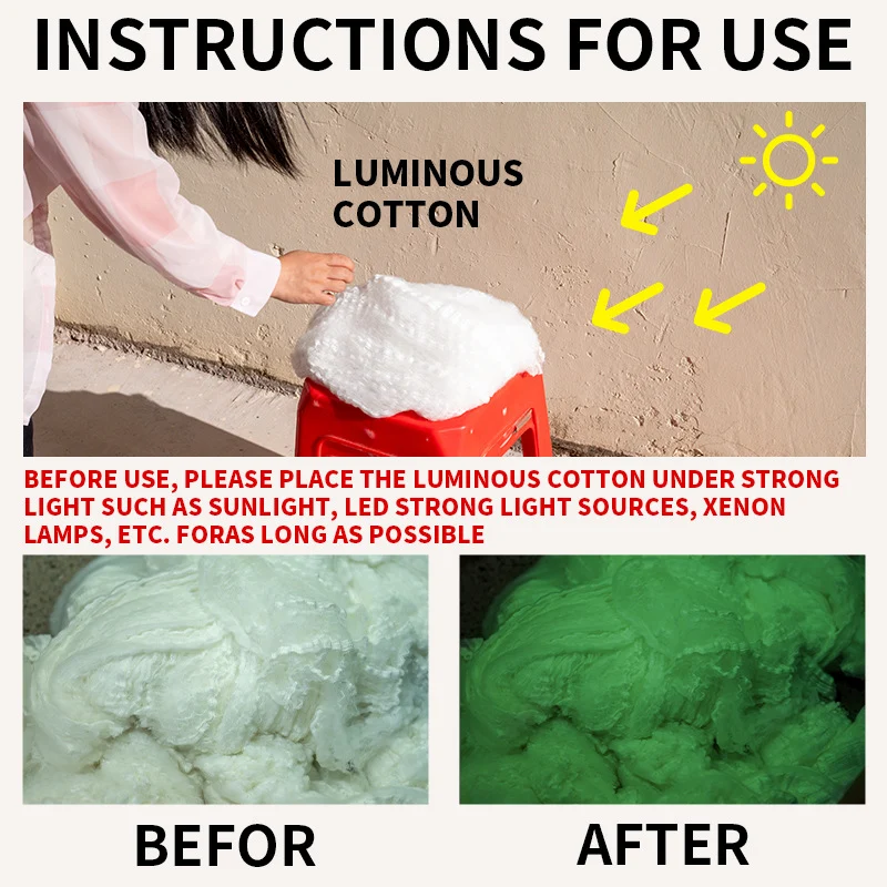 Glow-in-the-Dark Dekorstoff Brehn