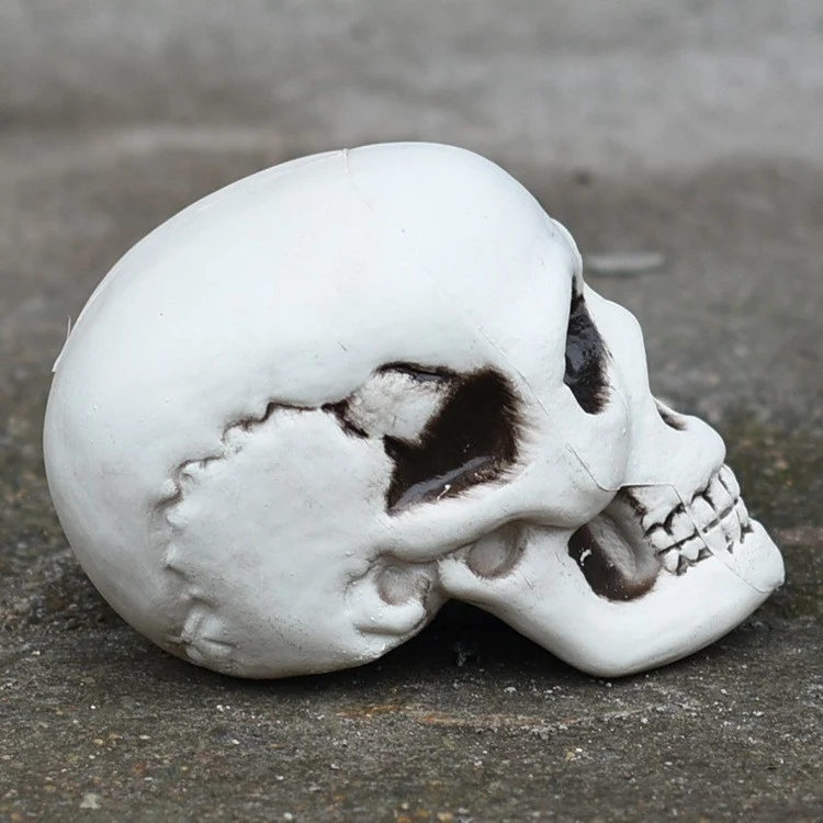 Dekorativer Totenkopf Telefonständer Brehn 1790561032