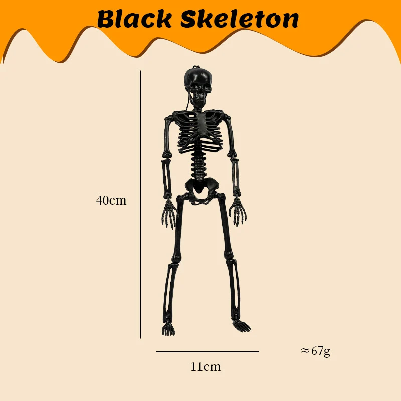 Verstellbare Gelenk-Skelett-Dekoration Brehn