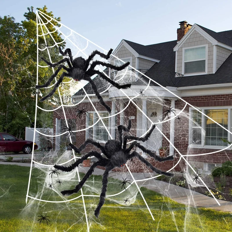 Halloween Dekorative Spinne Brehn