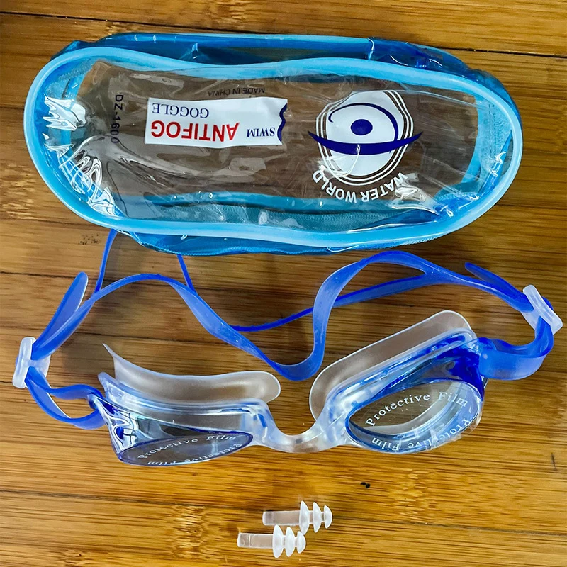 Anti-Beschlag Schwimmbrille mit Schutzglas Skanto