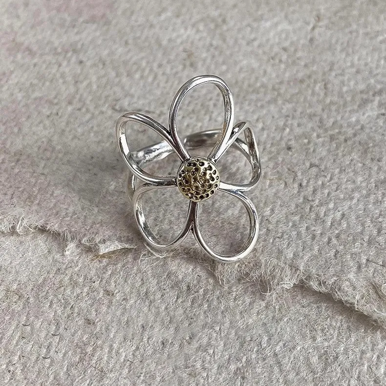 Stylischer Floralring Brehn