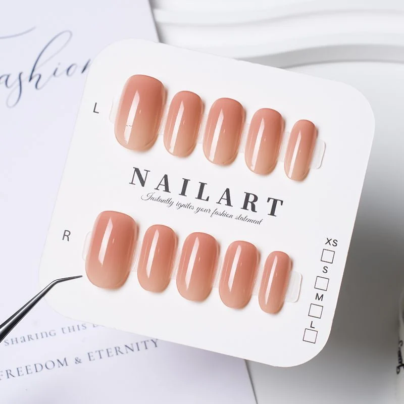 Dekorative Press-On Nagelset