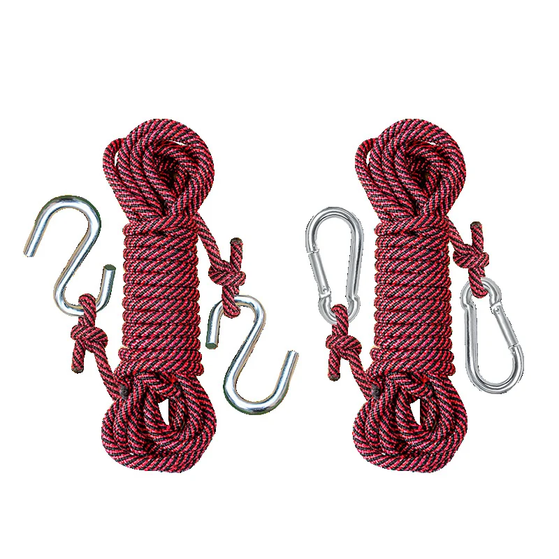Abseilseil mit hoher Tragkraft und Karabiner Skanto