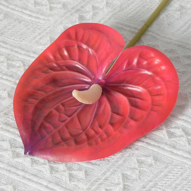 Dekorativer künstlicher Anthurium-Blumenstiel