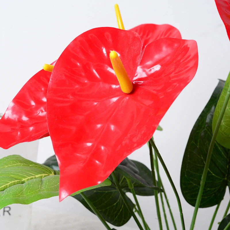 Dekorative Künstliche Anthurium Bouquet