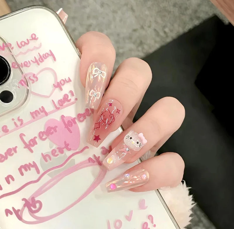 Dekorativer Nagelkunst-Kit