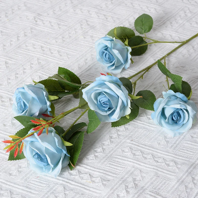 Künstlicher Seidenblumen-Rosenstiel