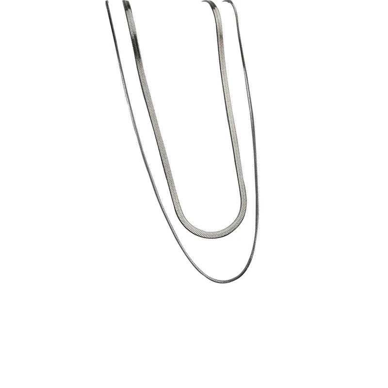 Schichtige Goldkette Halskette Brehn