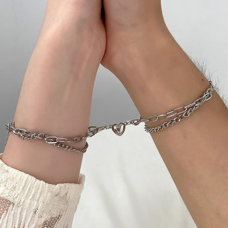 Gestapeltes Kettenarmband-Set Brehn