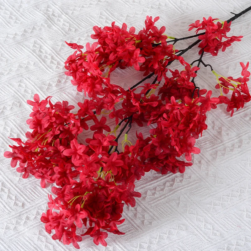 Künstlicher floral Orchideenast Dekoration