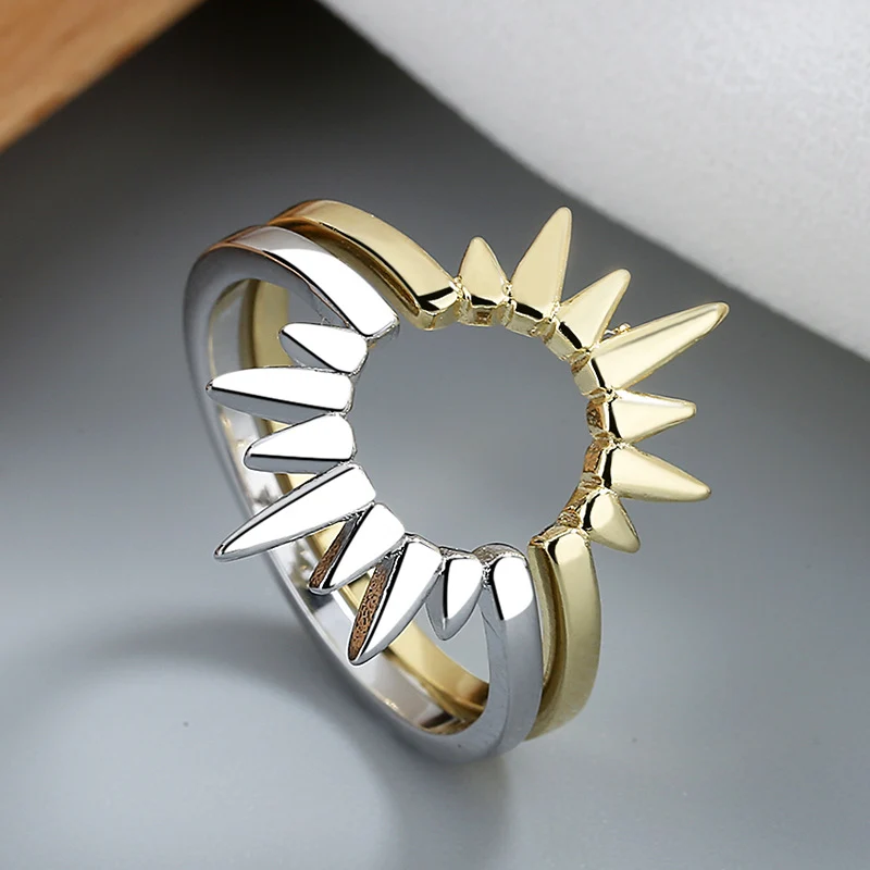 Dual-Tone Stachelring Brehn