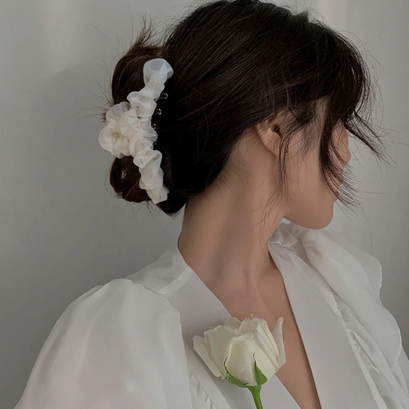 Delikate Durchsichtige Scrunchie Brehn