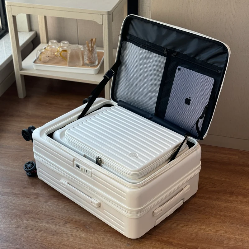 Strapazierfähige Erweiterbare Rollreisetasche Skanto