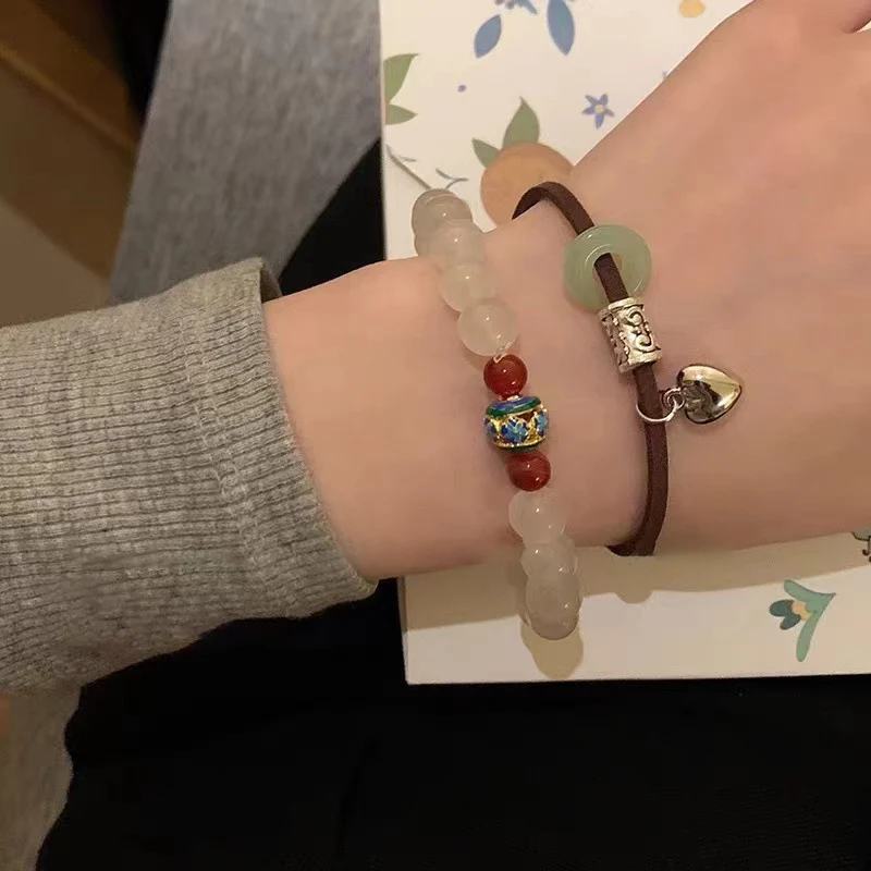 Herzen Charm verstellbares Armband Brehn