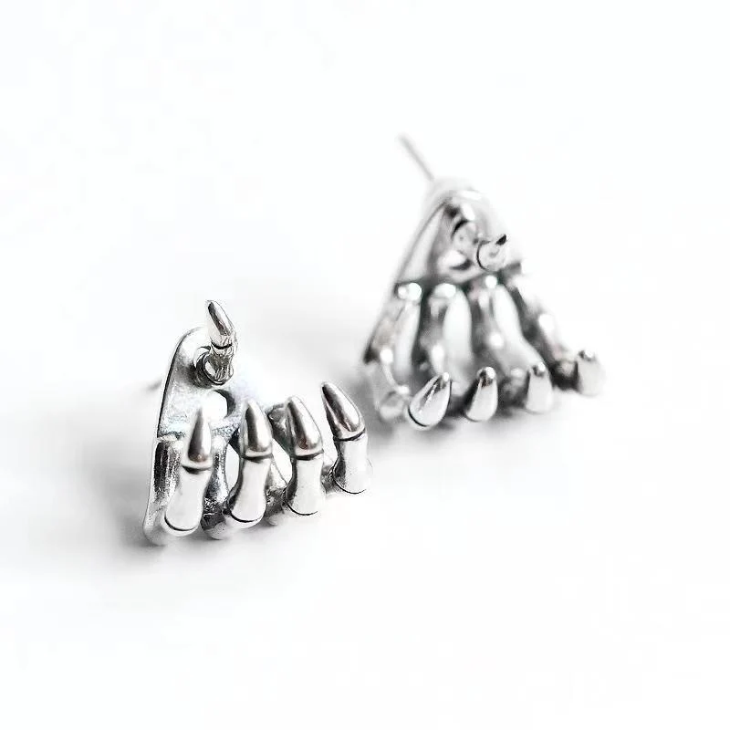 Gothic Claw Design Ohrringe Brehn