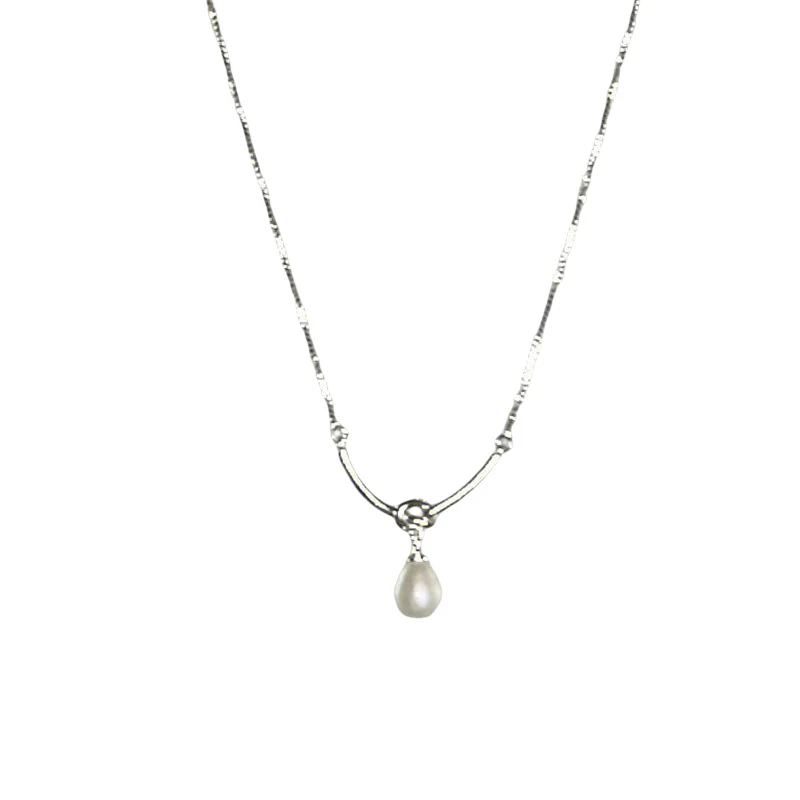 Elegante Perlen-Drop-Halskette Brehn