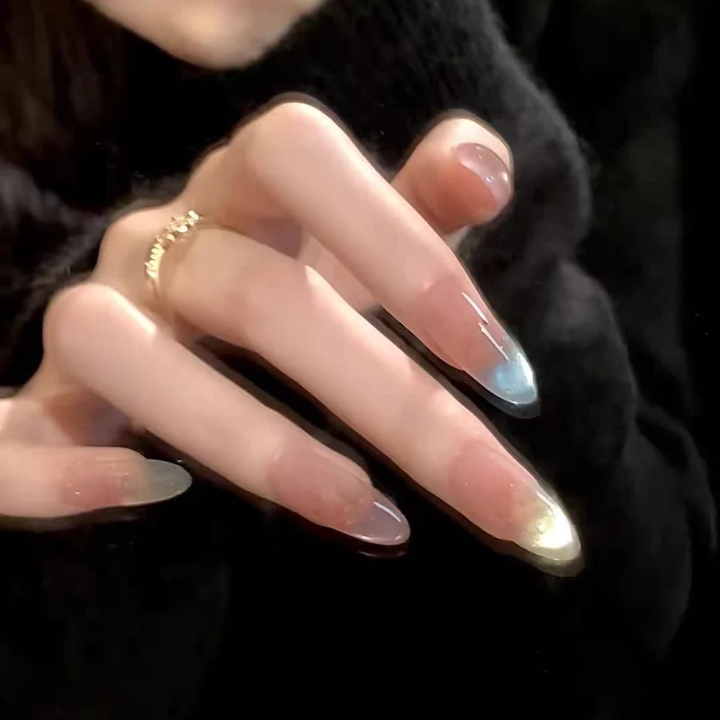Dekorativer Luxus Press-On Nagelkunst Set