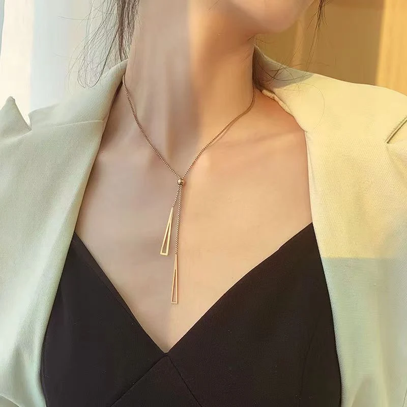 Elegante geschichtete Kettenhalskette Brehn